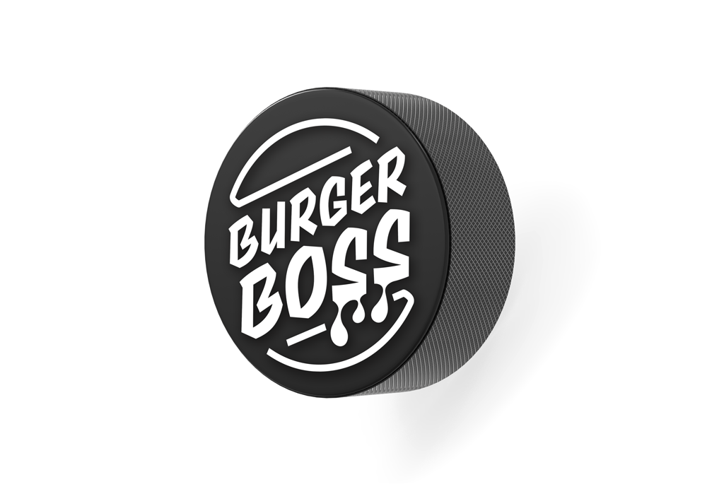 burger boss projekt logo wizualizacja