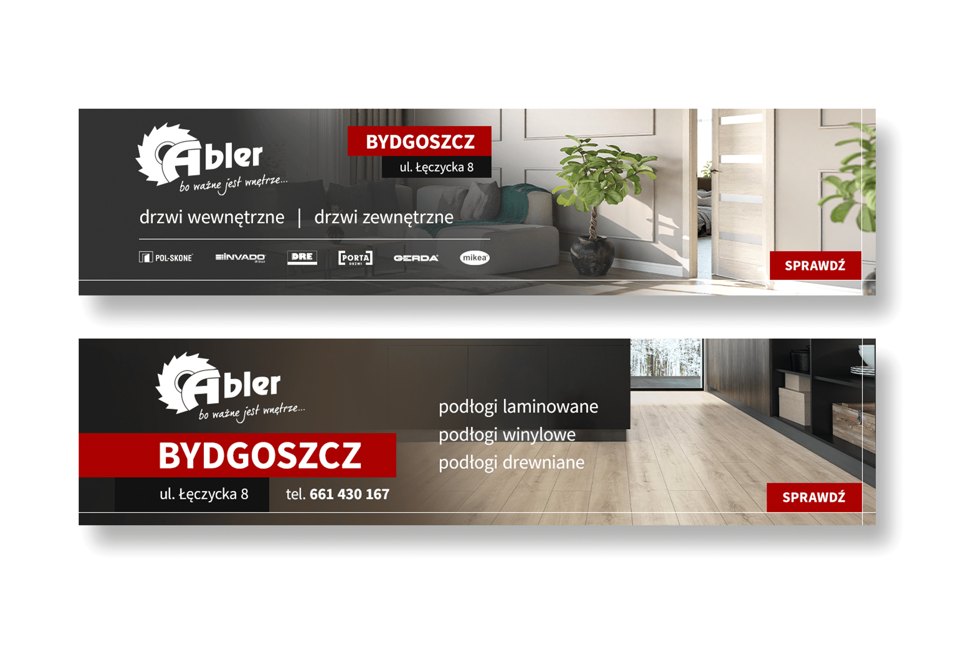 abler banery internetowe podłogi