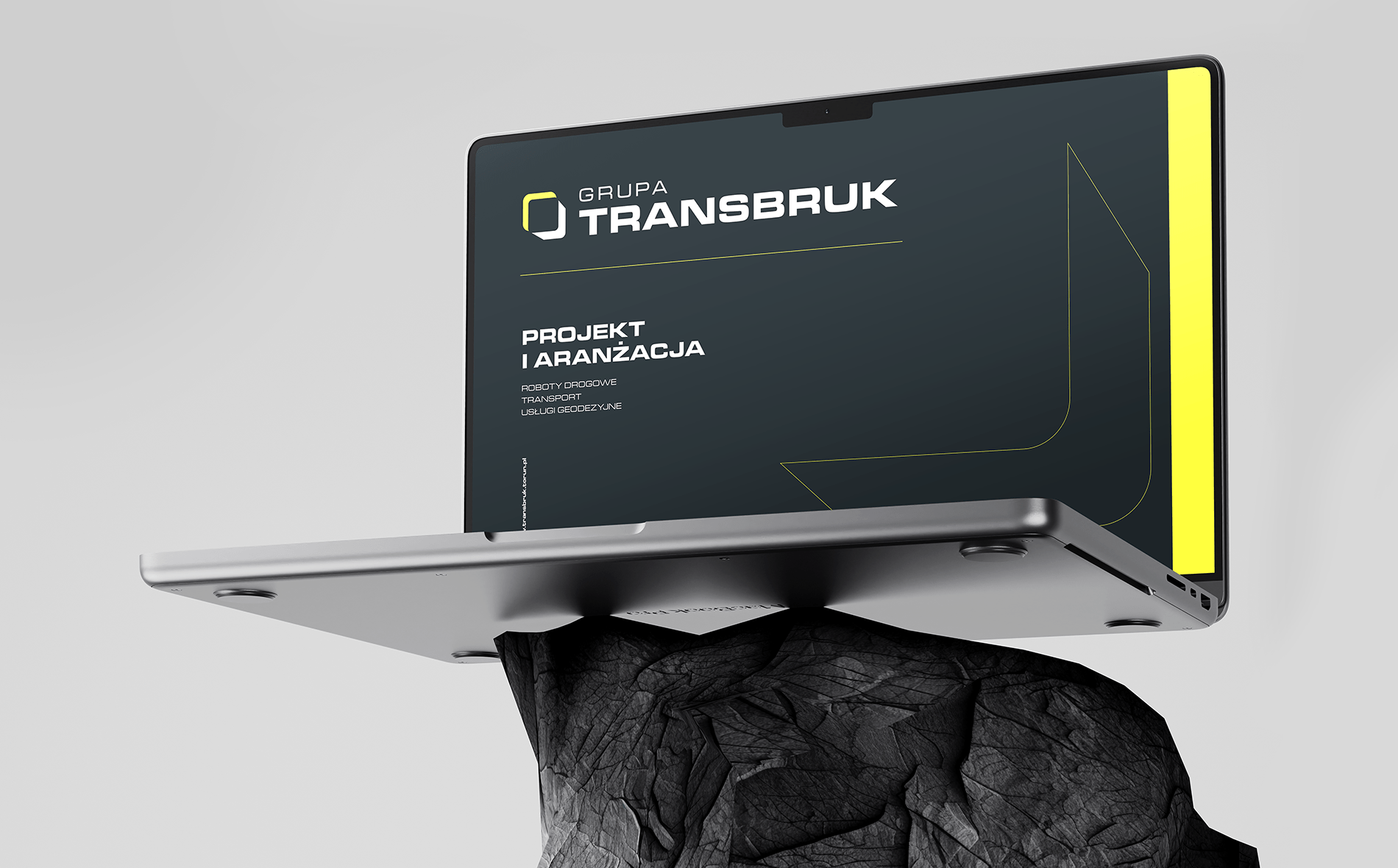 Transbruk branding logo identyfikacja strona internetowa