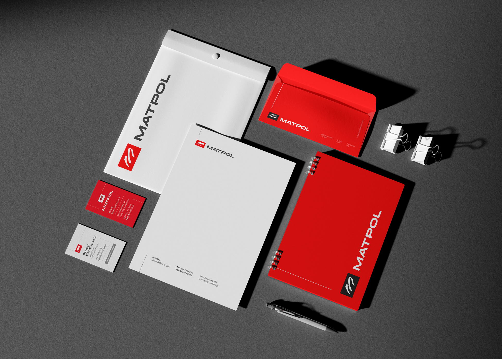 Matpol branding
