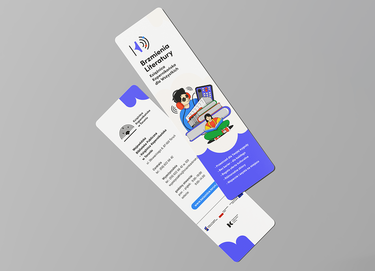 projekt zakładka brzmienia literatury książnica kopernikańska